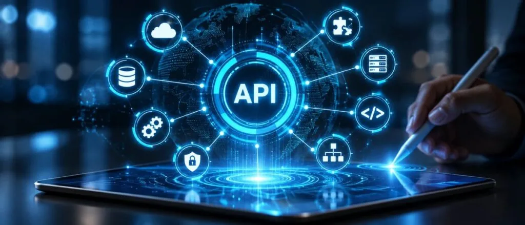 Κατασκευή web εφαρμογών: API που συνδέει βάση δεδομένων, cloud, servers, κώδικα, ασφάλεια και ροές εργασίας σε tablet